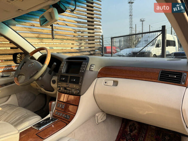 Черный Лексус ЛС, объемом двигателя 4.29 л и пробегом 330 тыс. км за 9500 $, фото 42 на Automoto.ua