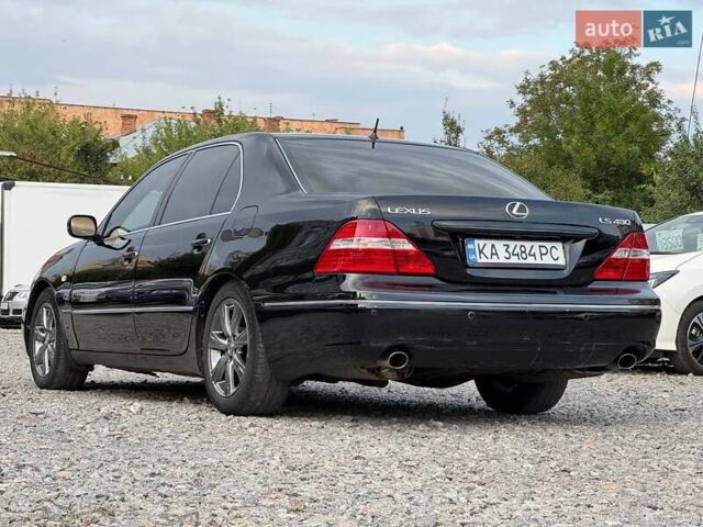 Черный Лексус ЛС, объемом двигателя 4.29 л и пробегом 284 тыс. км за 7500 $, фото 1 на Automoto.ua