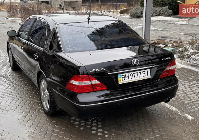 Чорний Лексус ЛС, об'ємом двигуна 4.29 л та пробігом 159 тис. км за 9000 $, фото 1 на Automoto.ua