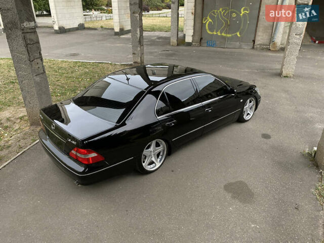 Черный Лексус ЛС, объемом двигателя 4.29 л и пробегом 330 тыс. км за 9500 $, фото 9 на Automoto.ua