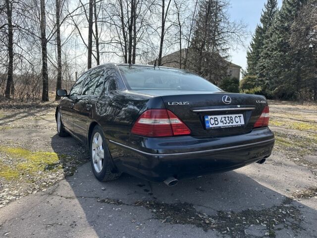 Черный Лексус ЛС, объемом двигателя 4.3 л и пробегом 300 тыс. км за 4750 $, фото 5 на Automoto.ua