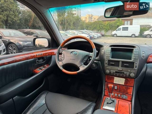Черный Лексус ЛС, объемом двигателя 4.29 л и пробегом 284 тыс. км за 7500 $, фото 16 на Automoto.ua
