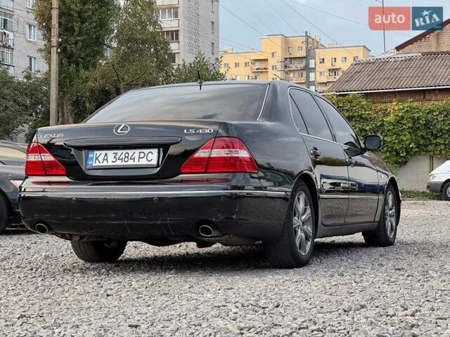 Черный Лексус ЛС, объемом двигателя 4.29 л и пробегом 284 тыс. км за 7500 $, фото 10 на Automoto.ua