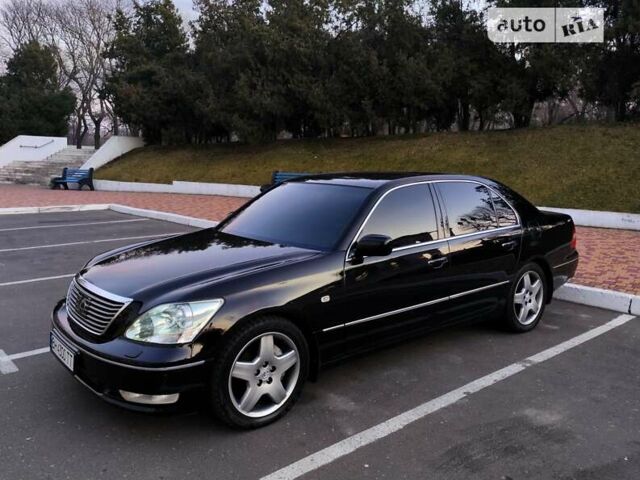 Чорний Лексус ЛС, об'ємом двигуна 4.29 л та пробігом 295 тис. км за 12800 $, фото 2 на Automoto.ua