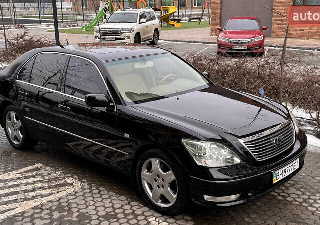 Чорний Лексус ЛС, об'ємом двигуна 4.29 л та пробігом 159 тис. км за 9000 $, фото 2 на Automoto.ua