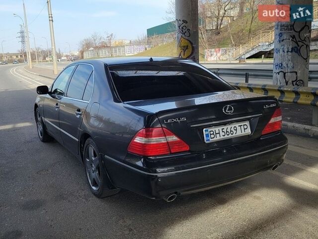 Черный Лексус ЛС, объемом двигателя 4.29 л и пробегом 290 тыс. км за 6900 $, фото 3 на Automoto.ua