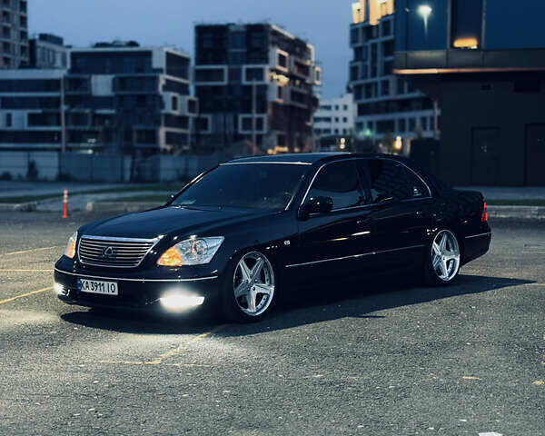 Черный Лексус ЛС, объемом двигателя 4.29 л и пробегом 330 тыс. км за 9500 $, фото 2 на Automoto.ua