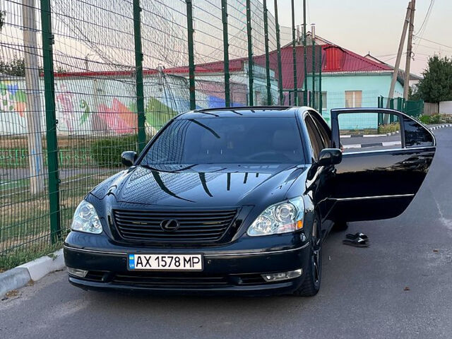 Черный Лексус ЛС, объемом двигателя 4.3 л и пробегом 370 тыс. км за 7500 $, фото 9 на Automoto.ua