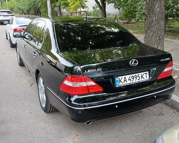 Черный Лексус ЛС, объемом двигателя 4.29 л и пробегом 296 тыс. км за 11000 $, фото 8 на Automoto.ua