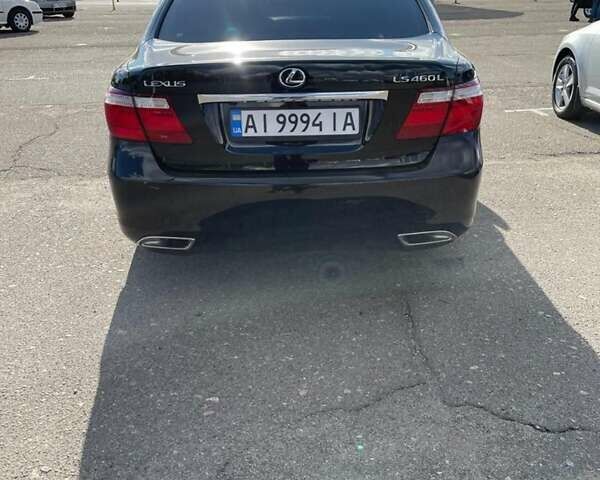 Черный Лексус ЛС, объемом двигателя 4.6 л и пробегом 134 тыс. км за 18000 $, фото 3 на Automoto.ua