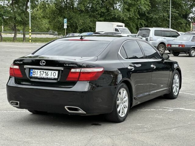 Черный Лексус ЛС, объемом двигателя 4.6 л и пробегом 226 тыс. км за 6499 $, фото 4 на Automoto.ua