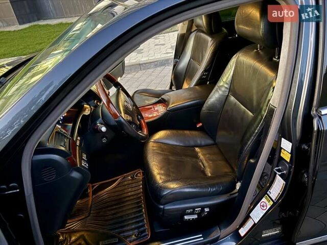Лексус ЛС 2007 в Одессе на Automoto.ua Черный Лексус ЛС, объемом двигателя 4.61 л и пробегом 291 тыс. км за 6999 $, фото 35 на Automoto.ua