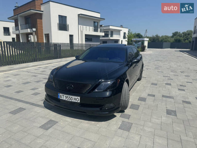Черный Лексус ЛС, объемом двигателя 4.61 л и пробегом 320 тыс. км за 16500 $, фото 1 на Automoto.ua