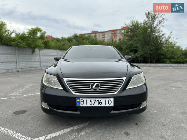 Черный Лексус ЛС, объемом двигателя 4.61 л и пробегом 226 тыс. км за 5999 $, фото 4 на Automoto.ua