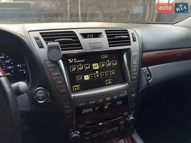 Черный Лексус ЛС, объемом двигателя 4.97 л и пробегом 222 тыс. км за 9900 $, фото 38 на Automoto.ua