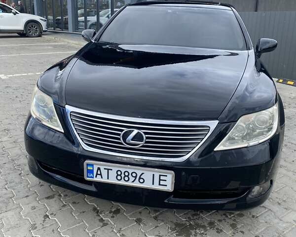 Чорний Лексус ЛС, об'ємом двигуна 4.61 л та пробігом 214 тис. км за 12850 $, фото 1 на Automoto.ua
