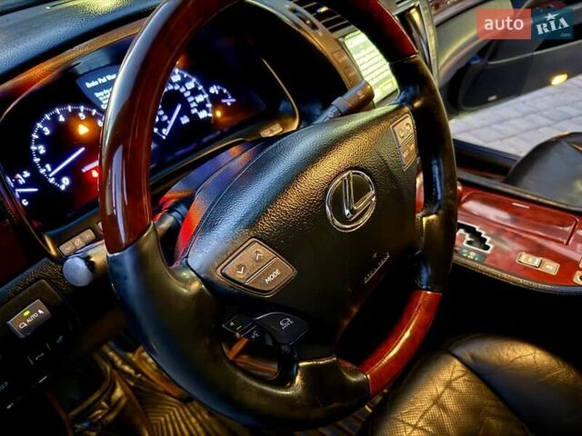 Лексус ЛС 2007 в Одессе на Automoto.ua Черный Лексус ЛС, объемом двигателя 4.61 л и пробегом 291 тыс. км за 6999 $, фото 37 на Automoto.ua