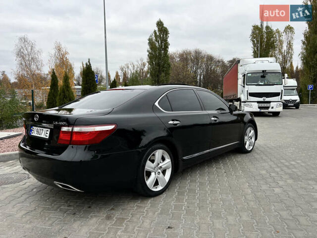 Черный Лексус ЛС, объемом двигателя 4.61 л и пробегом 297 тыс. км за 10000 $, фото 13 на Automoto.ua