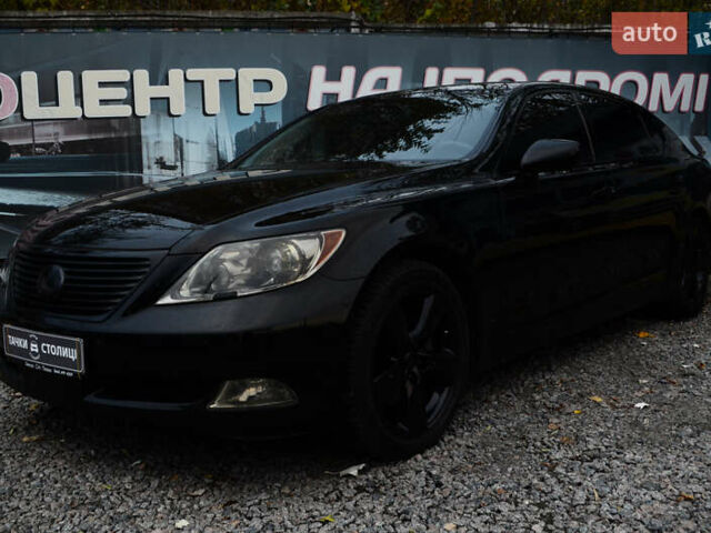 Черный Лексус ЛС, объемом двигателя 4.61 л и пробегом 275 тыс. км за 13900 $, фото 3 на Automoto.ua