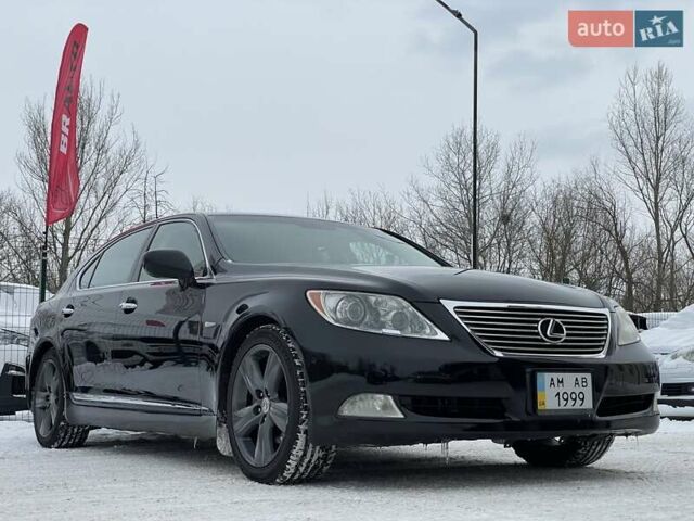Черный Лексус ЛС, объемом двигателя 4.6 л и пробегом 222 тыс. км за 8499 $, фото 10 на Automoto.ua