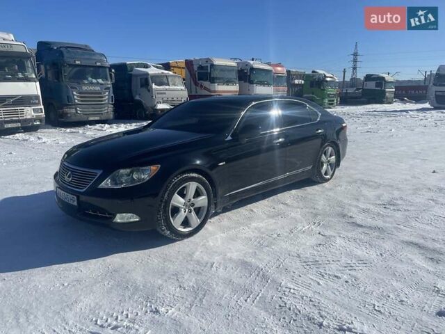 Черный Лексус ЛС, объемом двигателя 4.61 л и пробегом 250 тыс. км за 9000 $, фото 3 на Automoto.ua