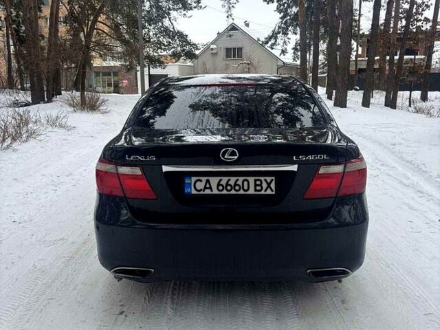 Черный Лексус ЛС, объемом двигателя 4.6 л и пробегом 27000 тыс. км за 12000 $, фото 1 на Automoto.ua