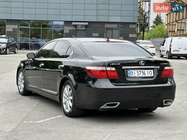Черный Лексус ЛС, объемом двигателя 4.61 л и пробегом 226 тыс. км за 5999 $, фото 6 на Automoto.ua