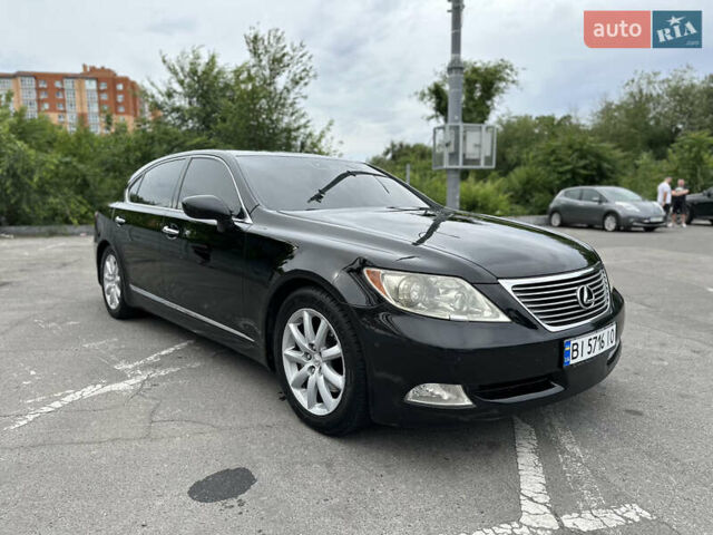 Черный Лексус ЛС, объемом двигателя 4.61 л и пробегом 226 тыс. км за 5999 $, фото 2 на Automoto.ua