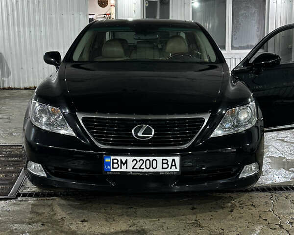 Черный Лексус ЛС, объемом двигателя 4.6 л и пробегом 270 тыс. км за 12500 $, фото 12 на Automoto.ua
