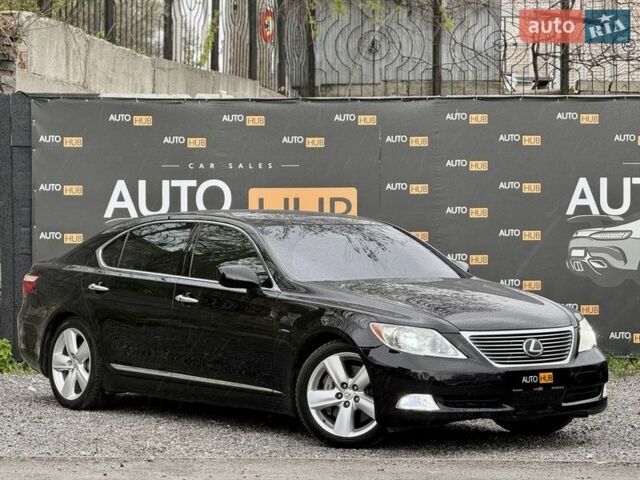Черный Лексус ЛС, объемом двигателя 4.61 л и пробегом 181 тыс. км за 7900 $, фото 1 на Automoto.ua