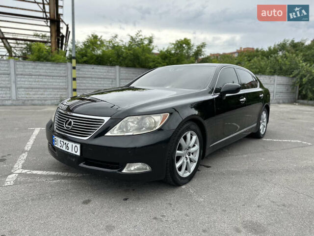 Черный Лексус ЛС, объемом двигателя 4.61 л и пробегом 226 тыс. км за 5999 $, фото 3 на Automoto.ua