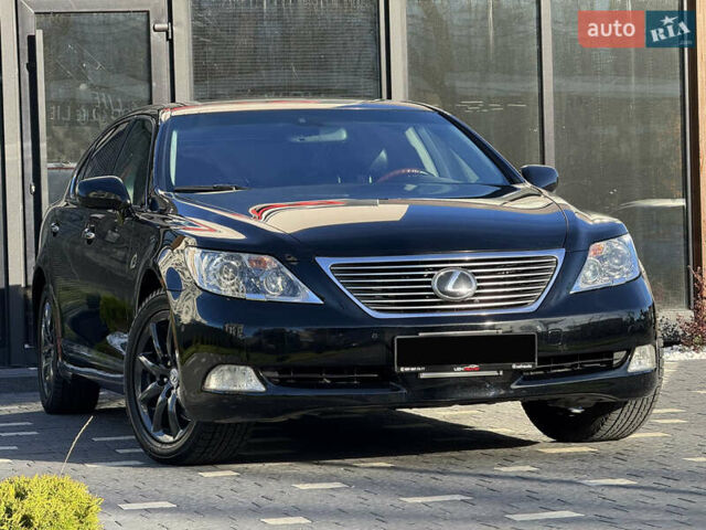 Черный Лексус ЛС, объемом двигателя 4.6 л и пробегом 251 тыс. км за 13500 $, фото 8 на Automoto.ua