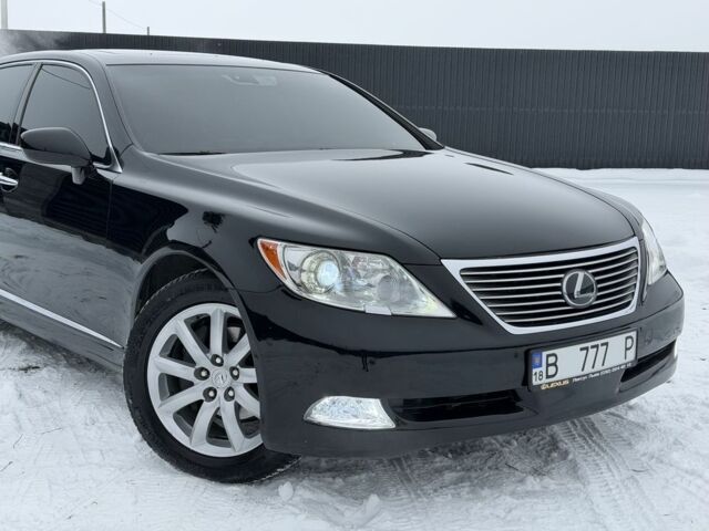 Черный Лексус ЛС, объемом двигателя 4.6 л и пробегом 277 тыс. км за 14999 $, фото 7 на Automoto.ua