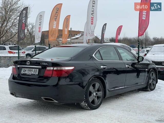 Черный Лексус ЛС, объемом двигателя 4.6 л и пробегом 222 тыс. км за 8499 $, фото 12 на Automoto.ua