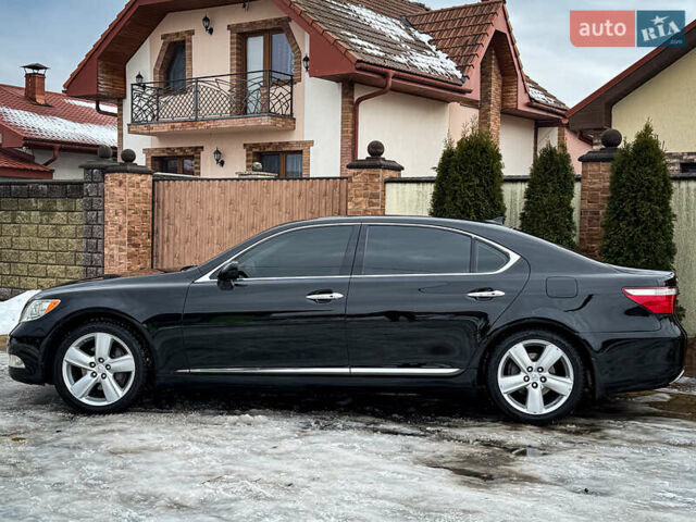 Черный Лексус ЛС, объемом двигателя 4.6 л и пробегом 175 тыс. км за 9900 $, фото 10 на Automoto.ua