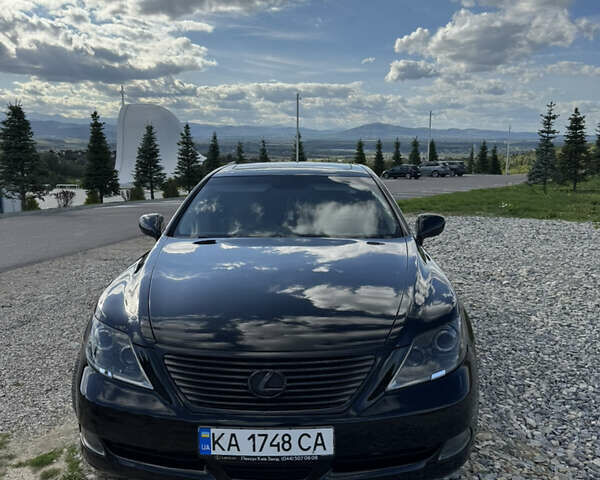 Черный Лексус ЛС, объемом двигателя 4.61 л и пробегом 213 тыс. км за 10999 $, фото 1 на Automoto.ua