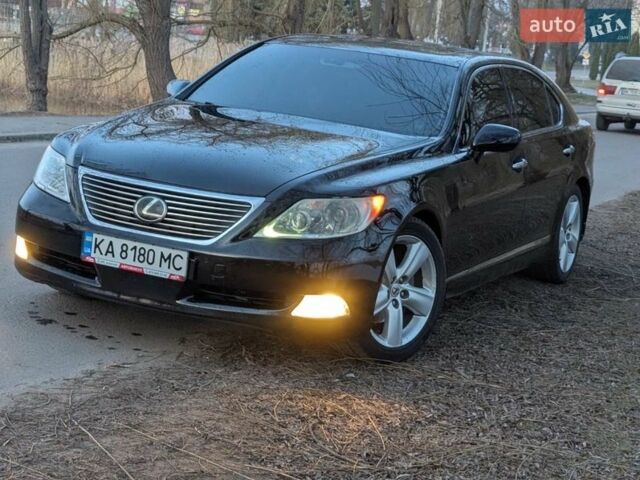 Черный Лексус ЛС, объемом двигателя 4.61 л и пробегом 198 тыс. км за 9400 $, фото 2 на Automoto.ua