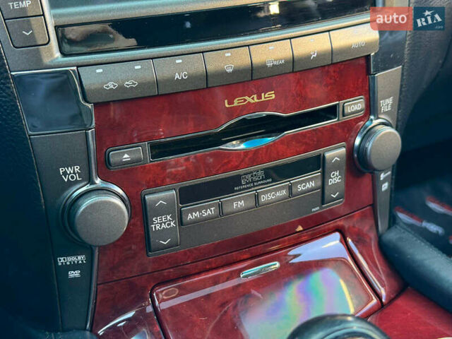Чорний Лексус ЛС, об'ємом двигуна 4.6 л та пробігом 245 тис. км за 12700 $, фото 33 на Automoto.ua