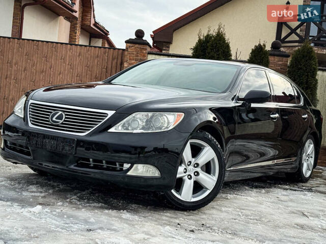 Черный Лексус ЛС, объемом двигателя 4.6 л и пробегом 175 тыс. км за 9900 $, фото 5 на Automoto.ua