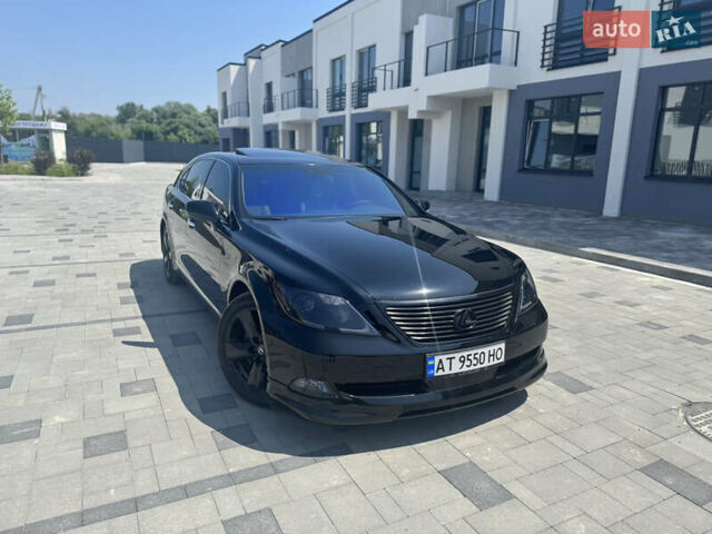 Черный Лексус ЛС, объемом двигателя 4.61 л и пробегом 320 тыс. км за 16500 $, фото 2 на Automoto.ua