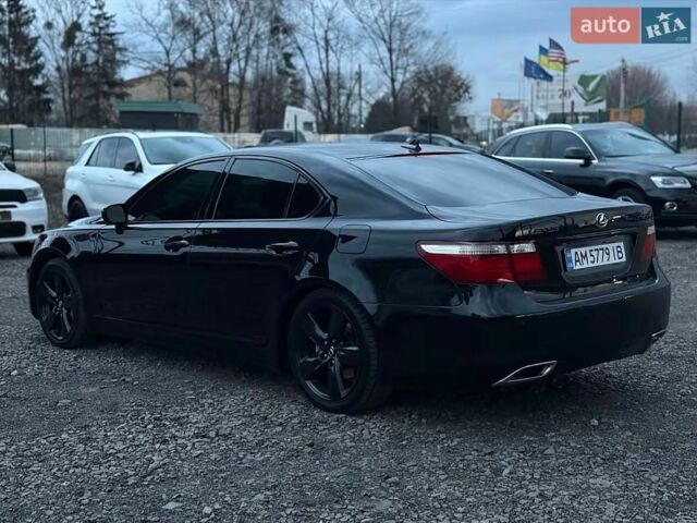 Черный Лексус ЛС, объемом двигателя 4.61 л и пробегом 375 тыс. км за 9100 $, фото 5 на Automoto.ua