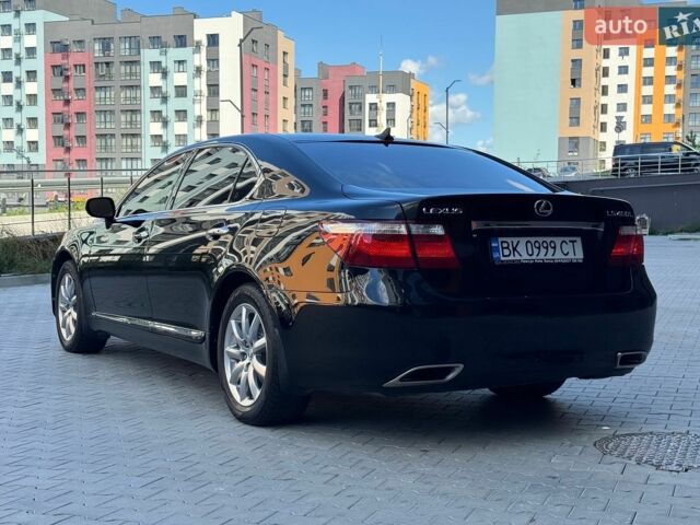 Черный Лексус ЛС, объемом двигателя 4.61 л и пробегом 220 тыс. км за 10800 $, фото 5 на Automoto.ua