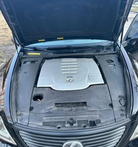 Черный Лексус ЛС, объемом двигателя 4.61 л и пробегом 230 тыс. км за 8700 $, фото 17 на Automoto.ua