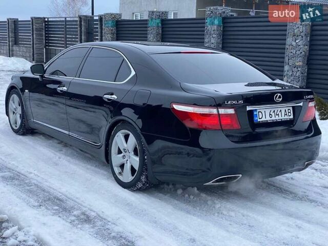 Черный Лексус ЛС, объемом двигателя 4.61 л и пробегом 271 тыс. км за 9500 $, фото 4 на Automoto.ua