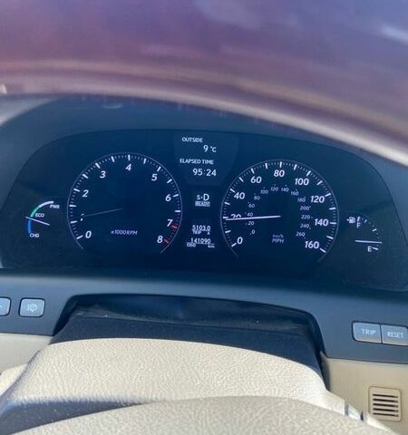 Черный Лексус ЛС, объемом двигателя 5 л и пробегом 141 тыс. км за 14500 $, фото 6 на Automoto.ua