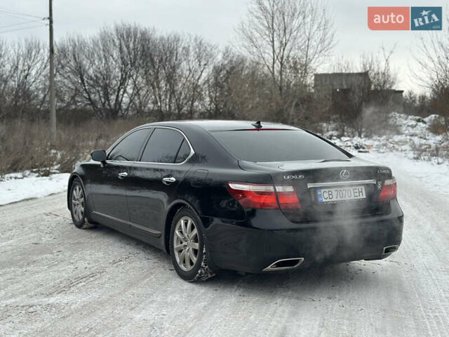 Черный Лексус ЛС, объемом двигателя 4.61 л и пробегом 246 тыс. км за 9500 $, фото 2 на Automoto.ua