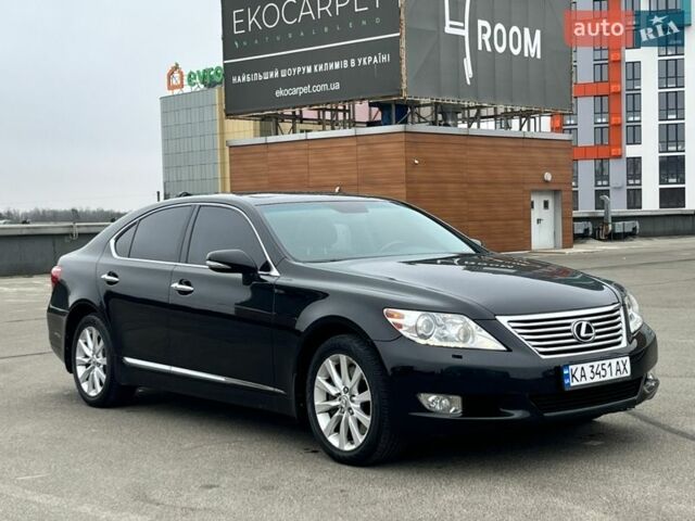 Черный Лексус ЛС, объемом двигателя 4.61 л и пробегом 151 тыс. км за 10995 $, фото 4 на Automoto.ua