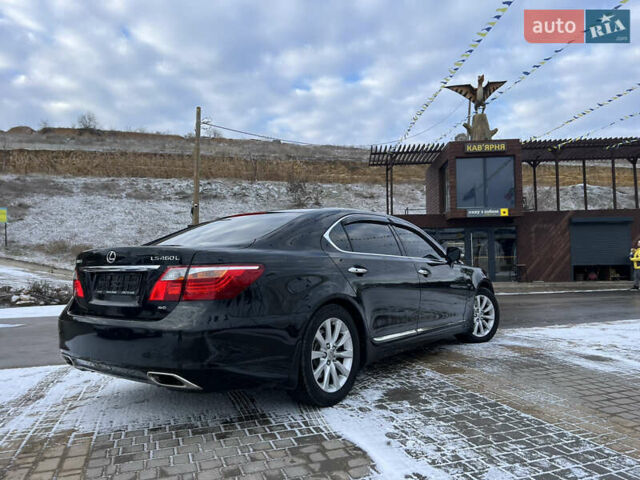Черный Лексус ЛС, объемом двигателя 4.61 л и пробегом 91 тыс. км за 21500 $, фото 1 на Automoto.ua