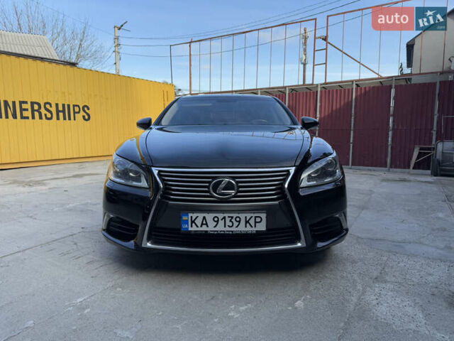 Черный Лексус ЛС, объемом двигателя 4.61 л и пробегом 180 тыс. км за 23400 $, фото 1 на Automoto.ua