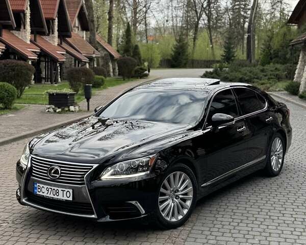 Черный Лексус ЛС, объемом двигателя 4.61 л и пробегом 165 тыс. км за 23900 $, фото 1 на Automoto.ua